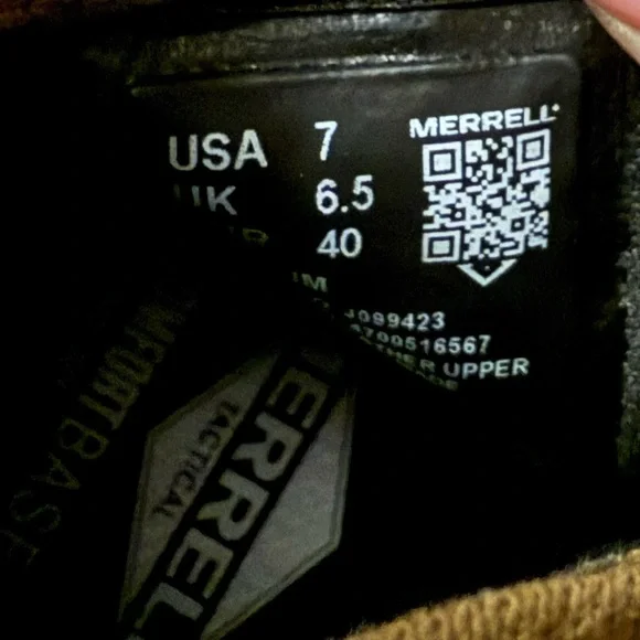 MERRELL 1 TRL J099423 men MOAB VELOCITY TACTICAL MID Mid Round Toe Boot SNEAKER - Picture 11 of 13